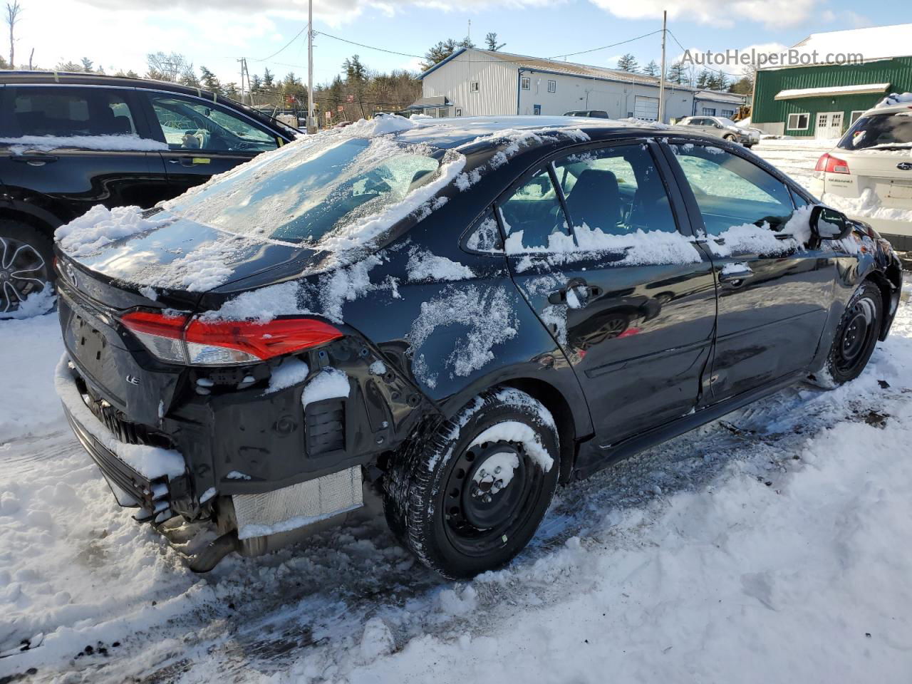 2020 Toyota Corolla Le Black vin: 5YFEPRAE0LP075534