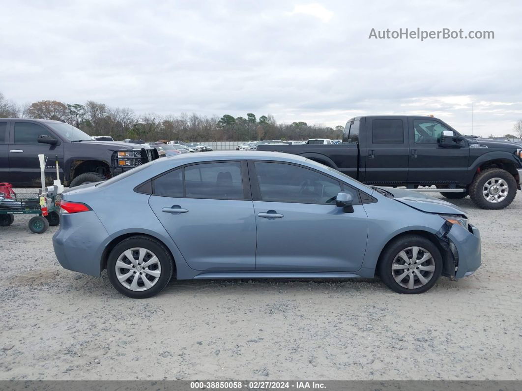 2020 Toyota Corolla Le Blue vin: 5YFEPRAE0LP079373