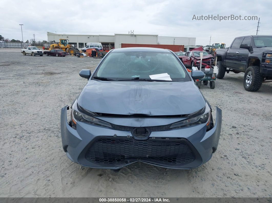 2020 Toyota Corolla Le Blue vin: 5YFEPRAE0LP079373