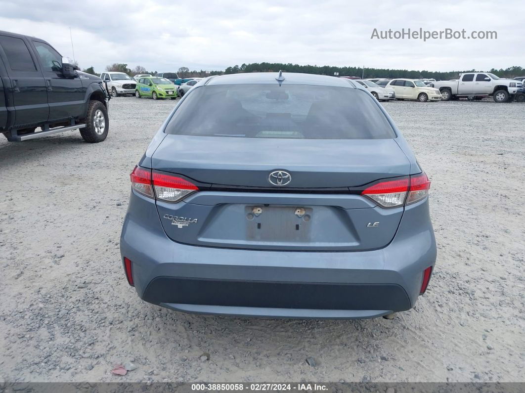 2020 Toyota Corolla Le Blue vin: 5YFEPRAE0LP079373