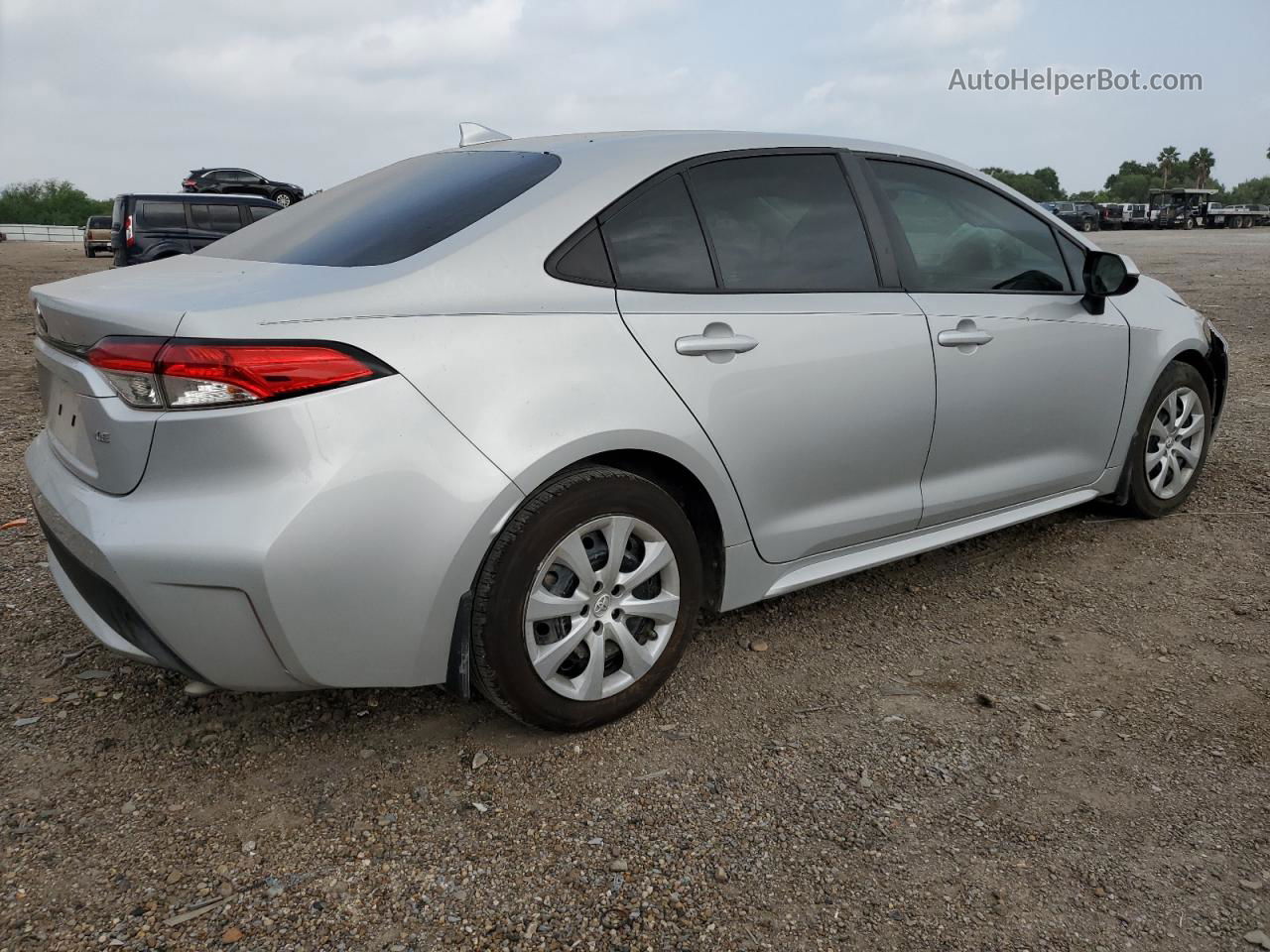 2020 Toyota Corolla Le Серебряный vin: 5YFEPRAE0LP082953