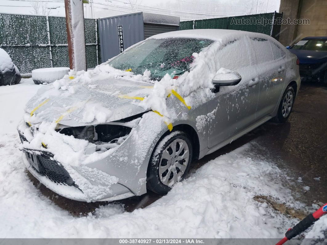 2020 Toyota Corolla Le Silver vin: 5YFEPRAE0LP115420