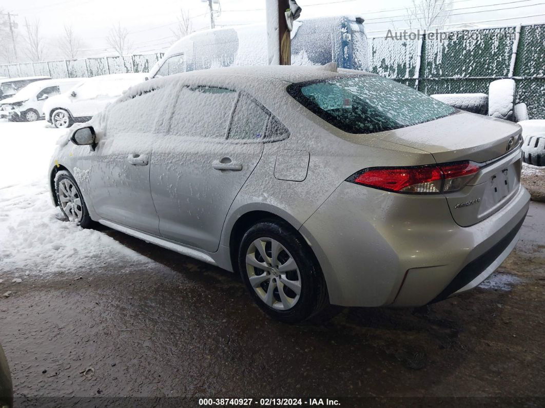 2020 Toyota Corolla Le Silver vin: 5YFEPRAE0LP115420