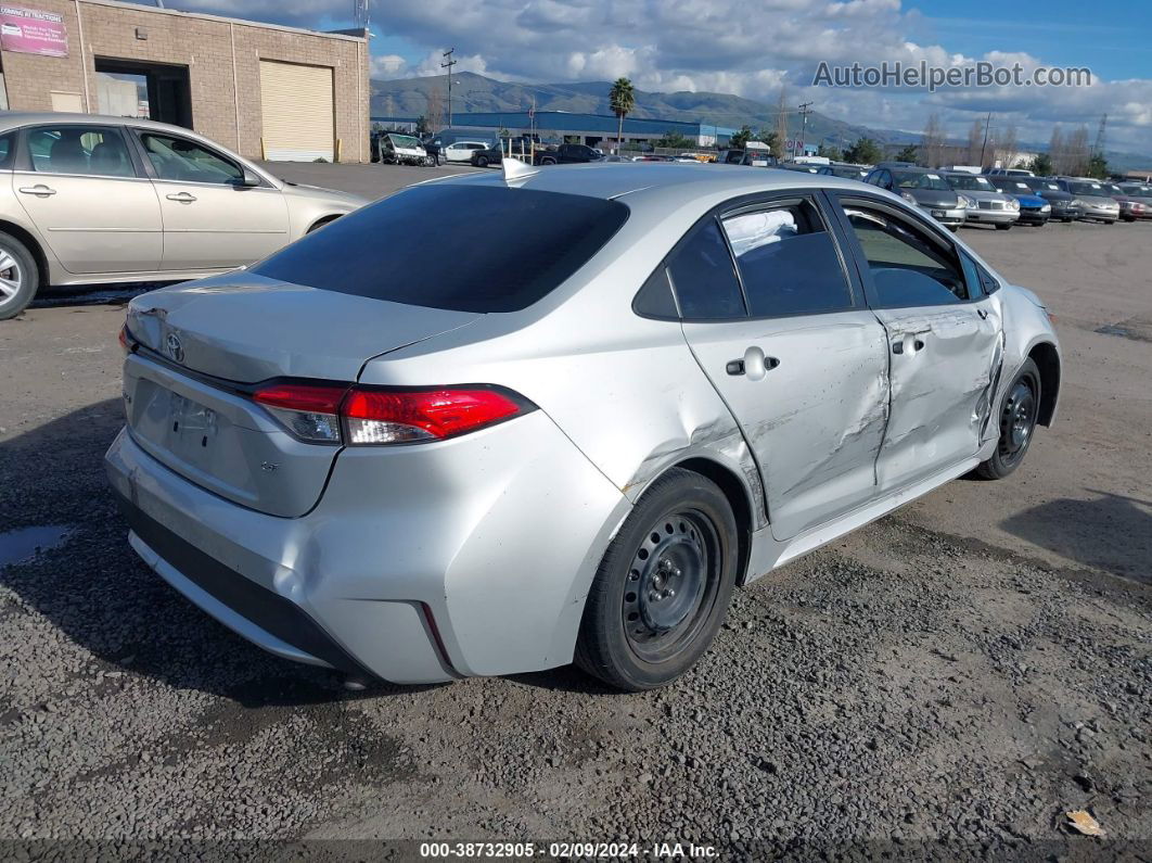 2020 Toyota Corolla Le Silver vin: 5YFEPRAE0LP132394