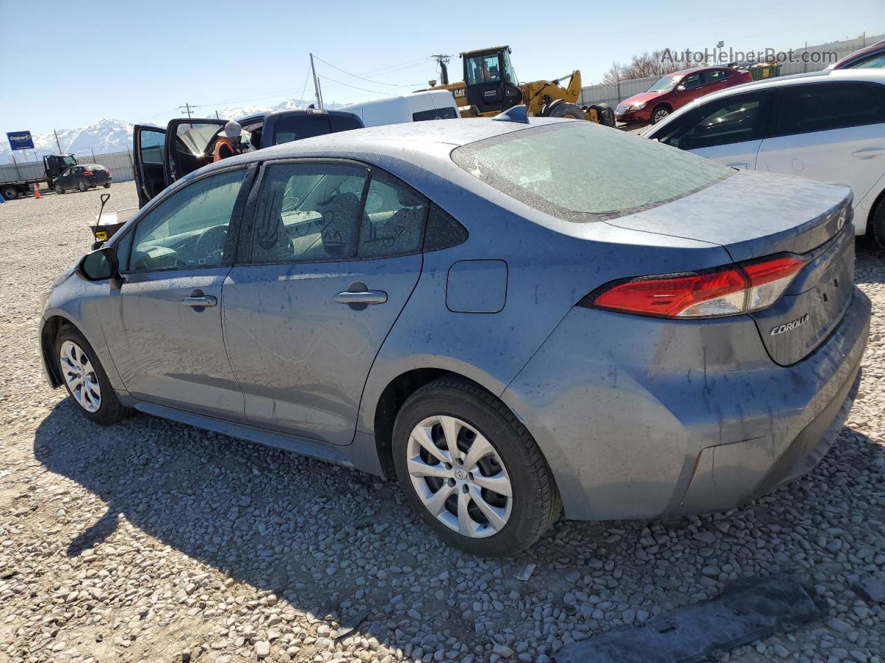 2020 Toyota Corolla Le Синий vin: 5YFEPRAE1LP020705