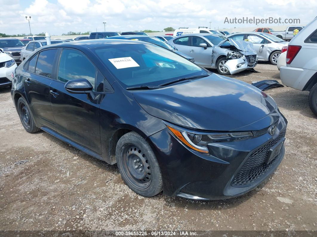 2020 Toyota Corolla Le Black vin: 5YFEPRAE1LP078006