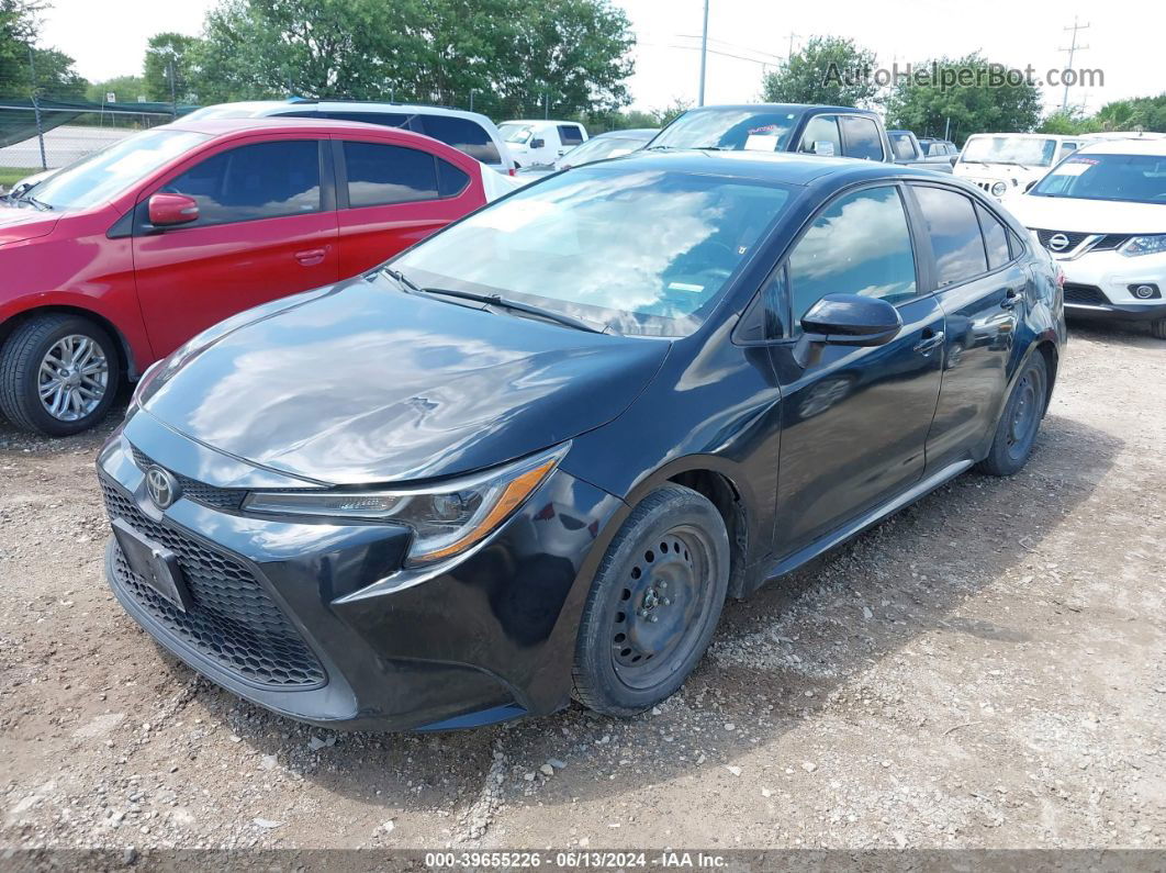 2020 Toyota Corolla Le Black vin: 5YFEPRAE1LP078006