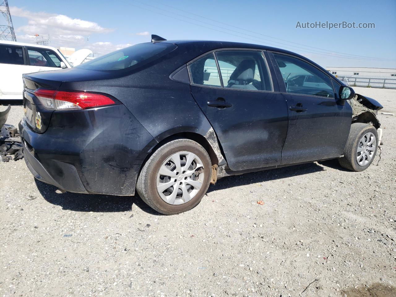 2020 Toyota Corolla Le Black vin: 5YFEPRAE1LP079253