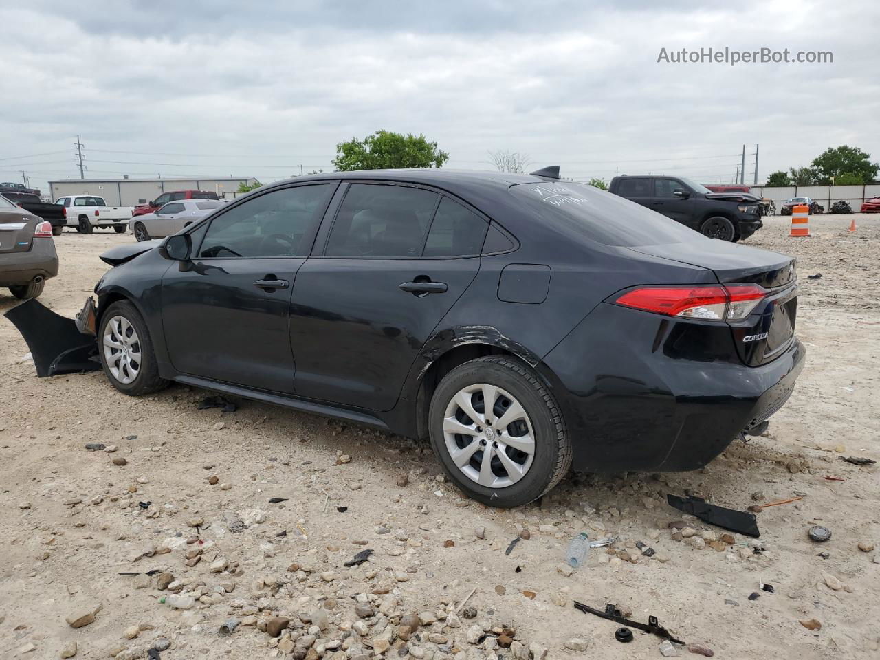 2020 Toyota Corolla Le Black vin: 5YFEPRAE1LP108864