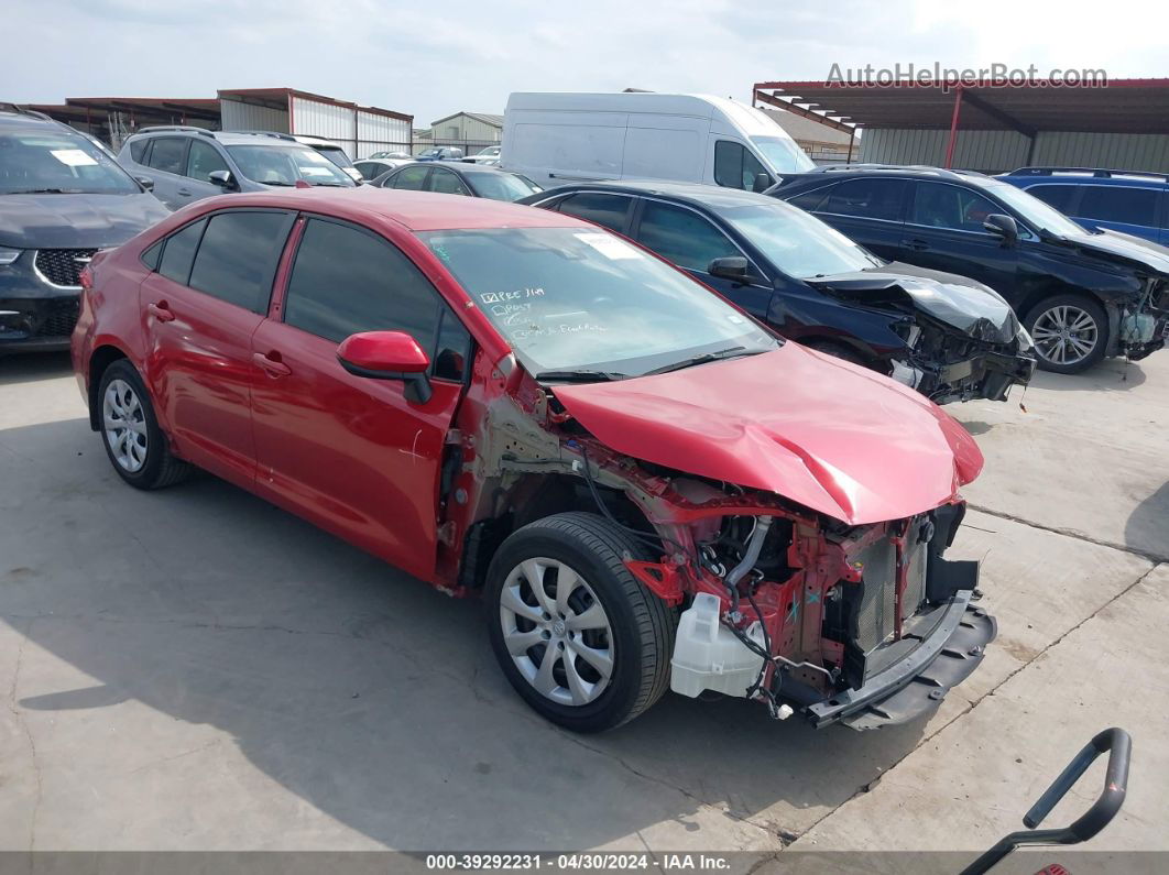 2020 Toyota Corolla Le Red vin: 5YFEPRAE2LP061991