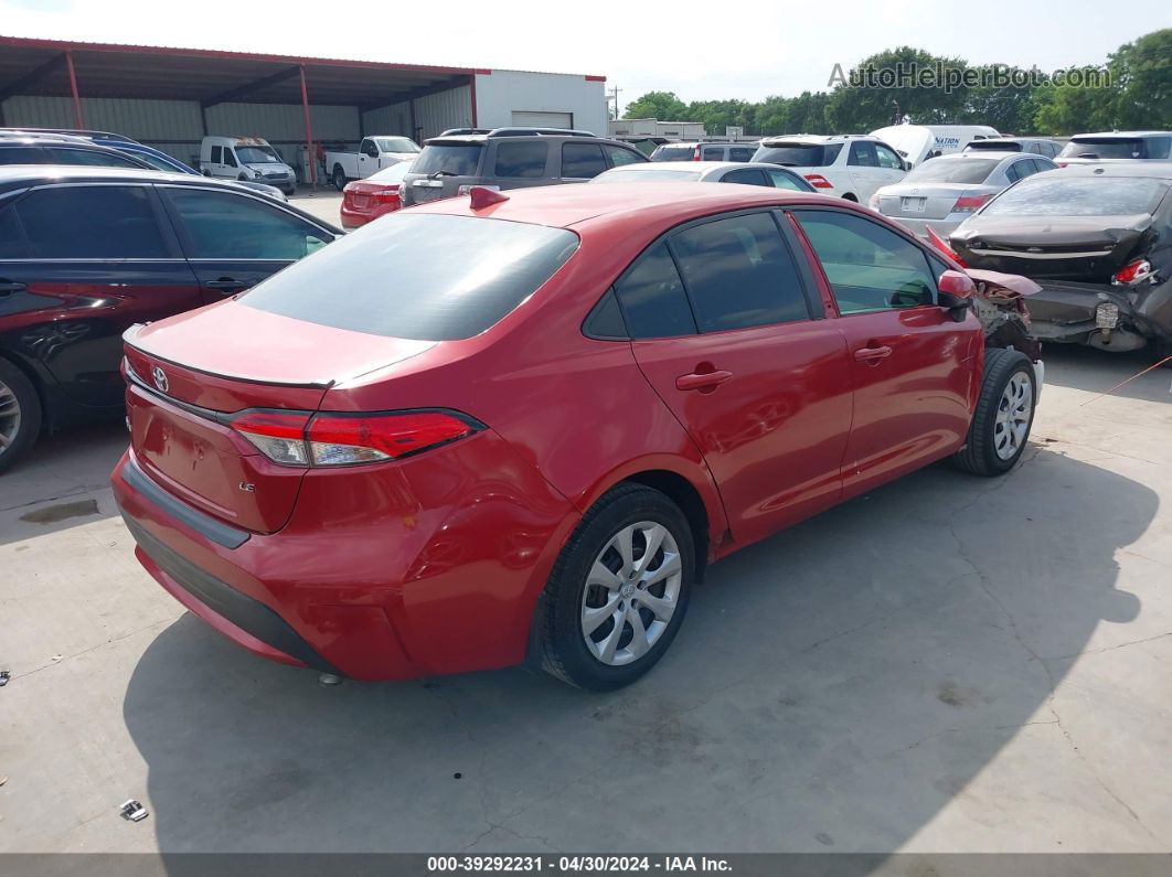 2020 Toyota Corolla Le Red vin: 5YFEPRAE2LP061991