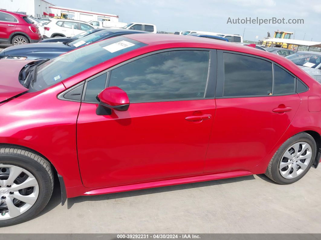 2020 Toyota Corolla Le Red vin: 5YFEPRAE2LP061991