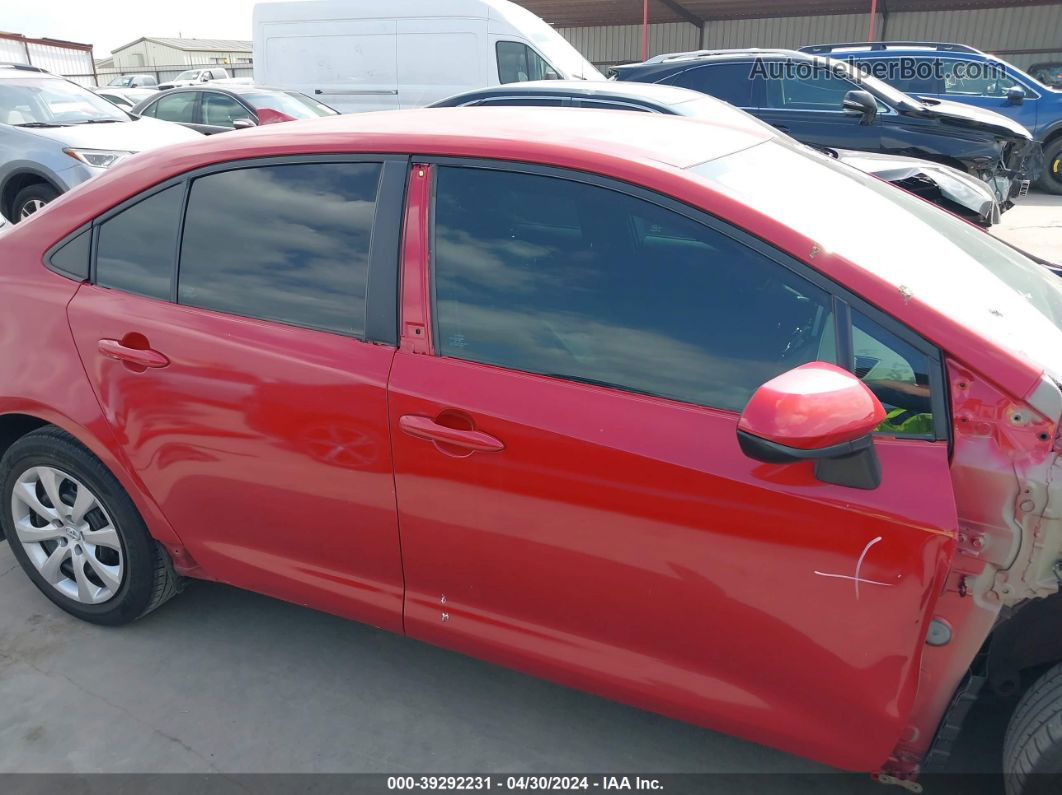 2020 Toyota Corolla Le Red vin: 5YFEPRAE2LP061991