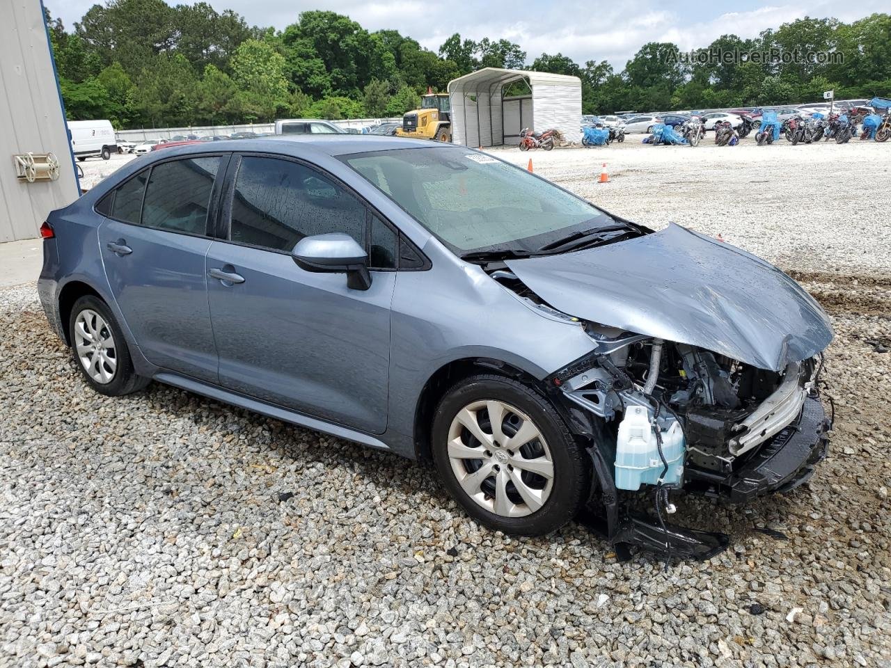 2020 Toyota Corolla Le Blue vin: 5YFEPRAE2LP109425