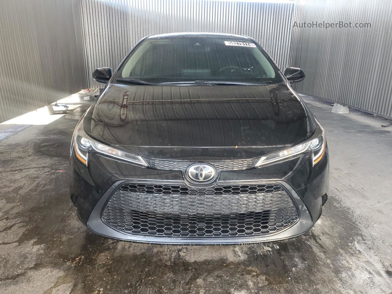 2020 Toyota Corolla Le Black vin: 5YFEPRAE2LP114009