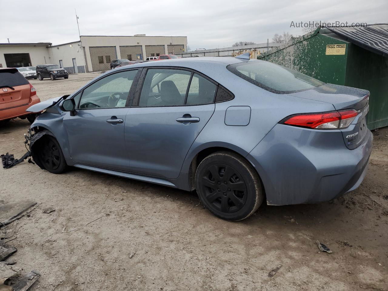 2020 Toyota Corolla Le Blue vin: 5YFEPRAE3LP026795