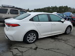 2020 Toyota Corolla Le White vin: 5YFEPRAE3LP076404