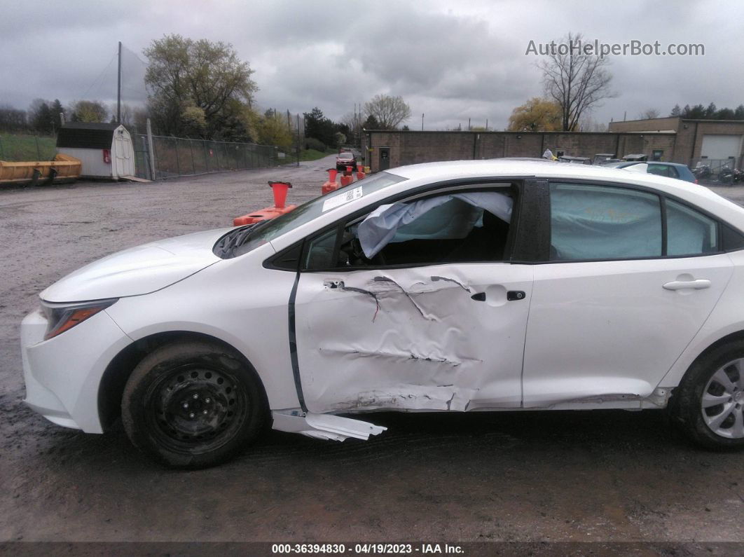 2020 Toyota Corolla Le White vin: 5YFEPRAE3LP088715