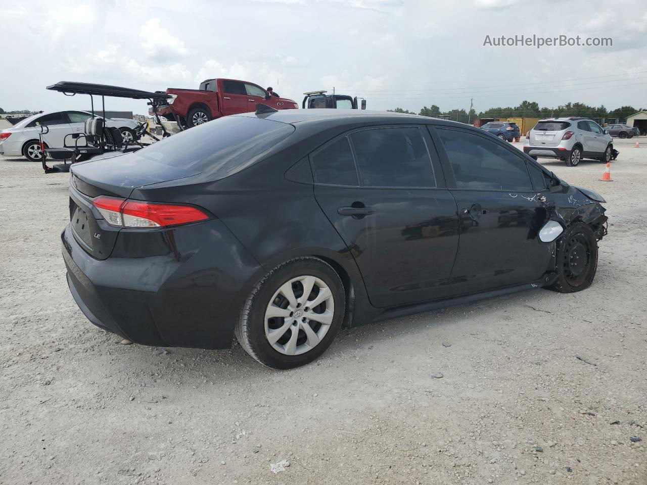 2020 Toyota Corolla Le Black vin: 5YFEPRAE3LP089220