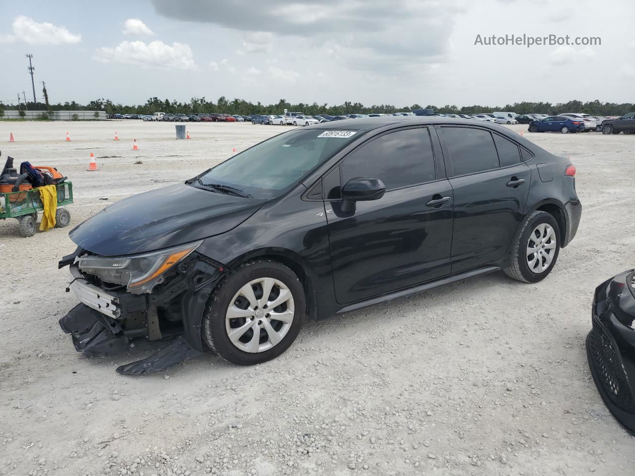 2020 Toyota Corolla Le Black vin: 5YFEPRAE3LP089220