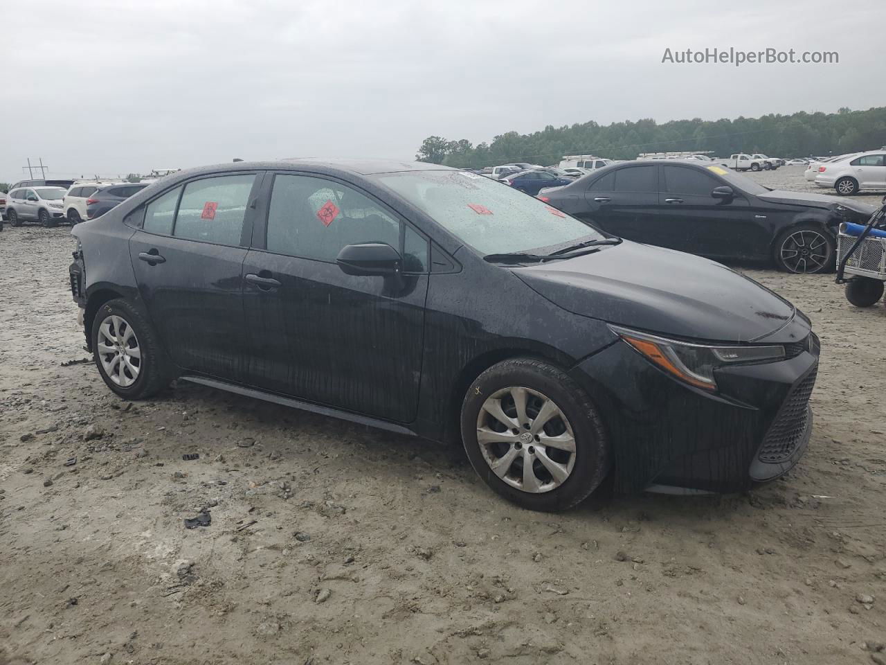 2020 Toyota Corolla Le Black vin: 5YFEPRAE3LP119459