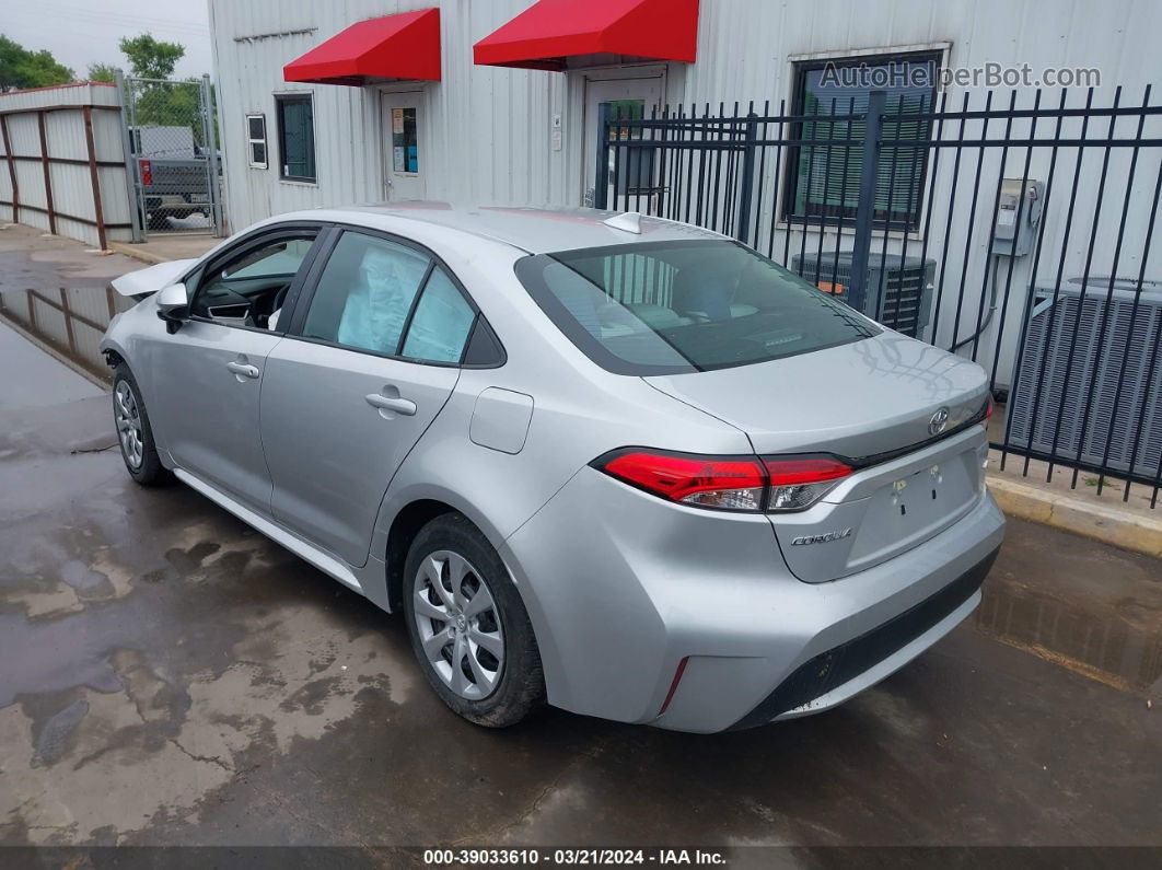 2020 Toyota Corolla Le Silver vin: 5YFEPRAE3LP128002