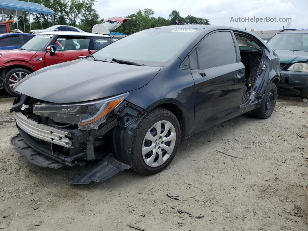 2020 Toyota Corolla Le Black vin: 5YFEPRAE3LP131563