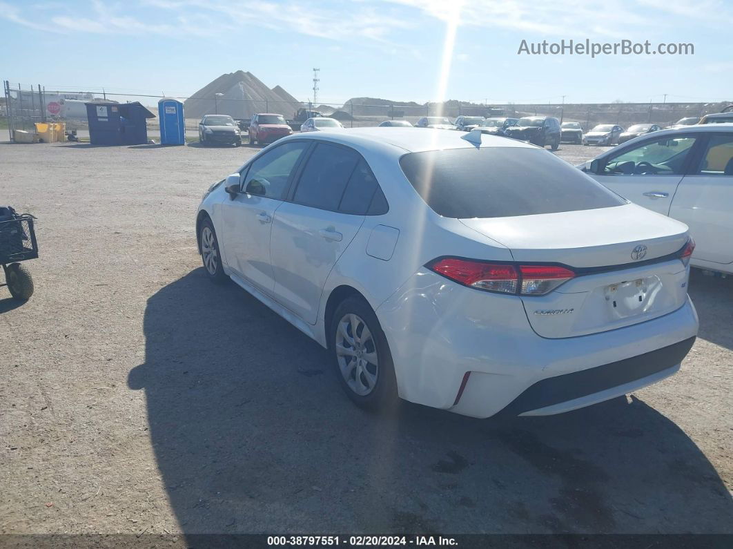 2020 Toyota Corolla Le Белый vin: 5YFEPRAE4LP039491