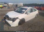 2020 Toyota Corolla Le White vin: 5YFEPRAE4LP044772