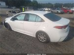 2020 Toyota Corolla Le White vin: 5YFEPRAE4LP044772