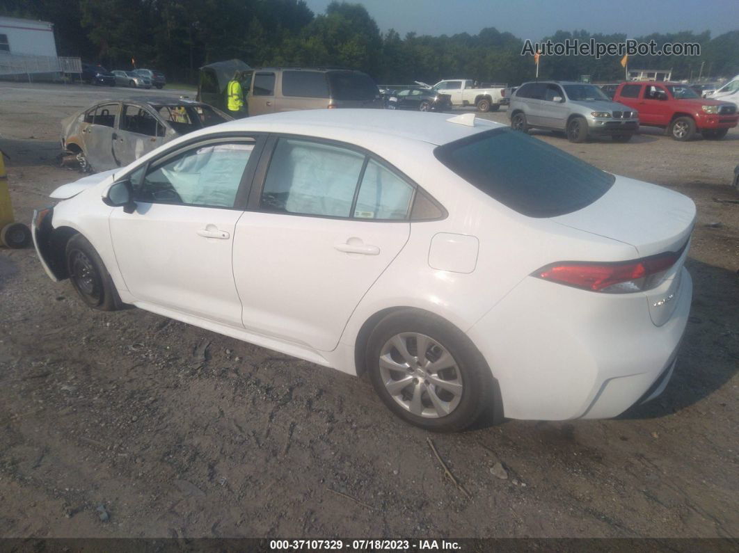 2020 Toyota Corolla Le White vin: 5YFEPRAE4LP044772