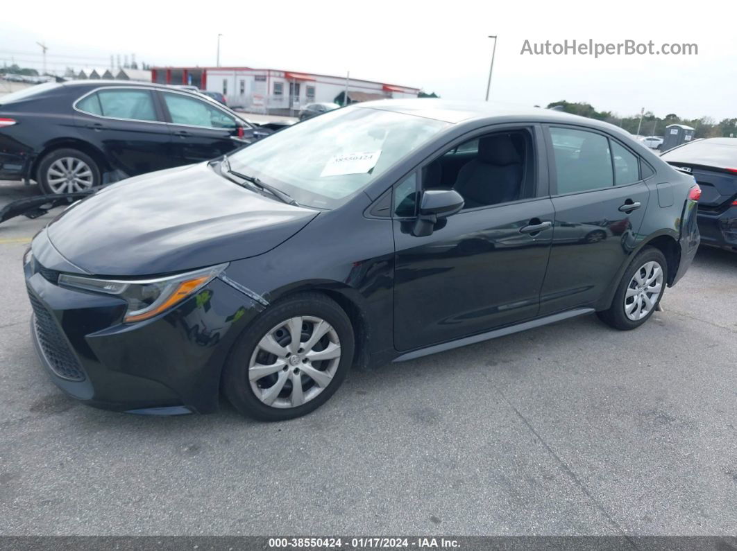 2020 Toyota Corolla Le Черный vin: 5YFEPRAE4LP057277