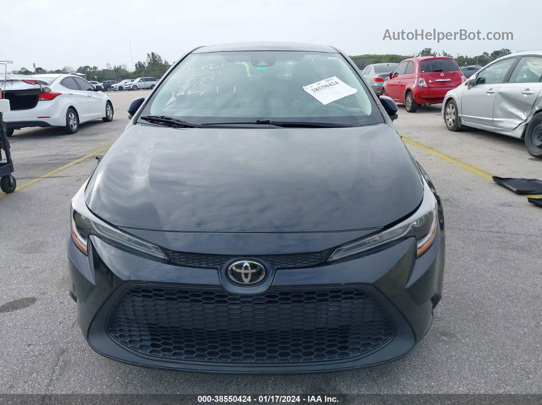 2020 Toyota Corolla Le Черный vin: 5YFEPRAE4LP057277