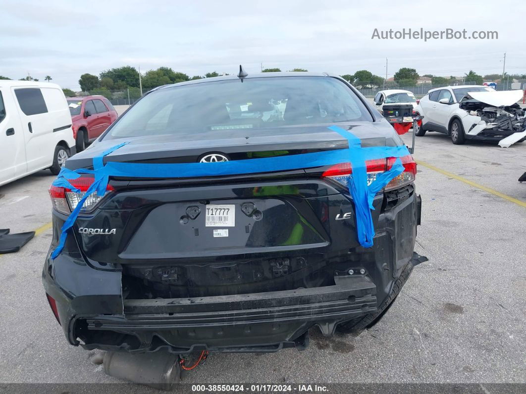 2020 Toyota Corolla Le Черный vin: 5YFEPRAE4LP057277