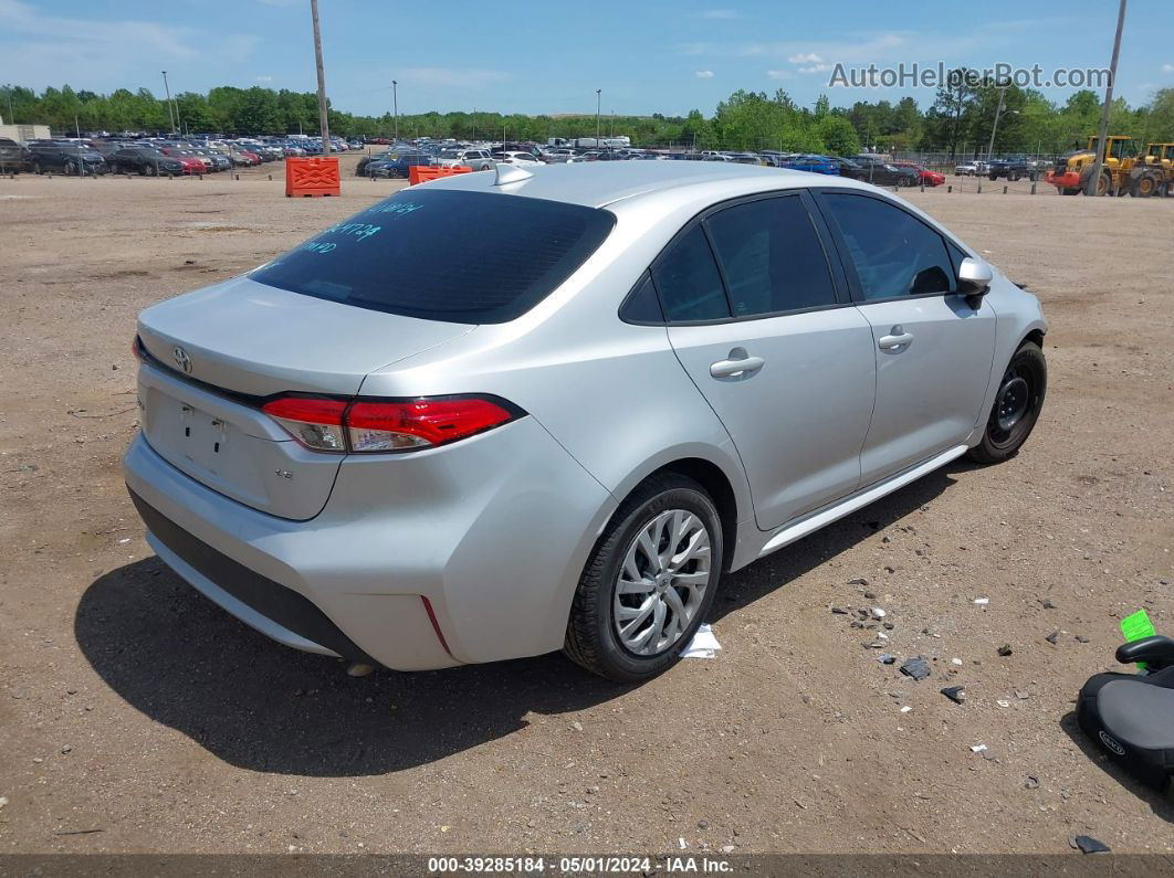 2020 Toyota Corolla Le Silver vin: 5YFEPRAE4LP064729