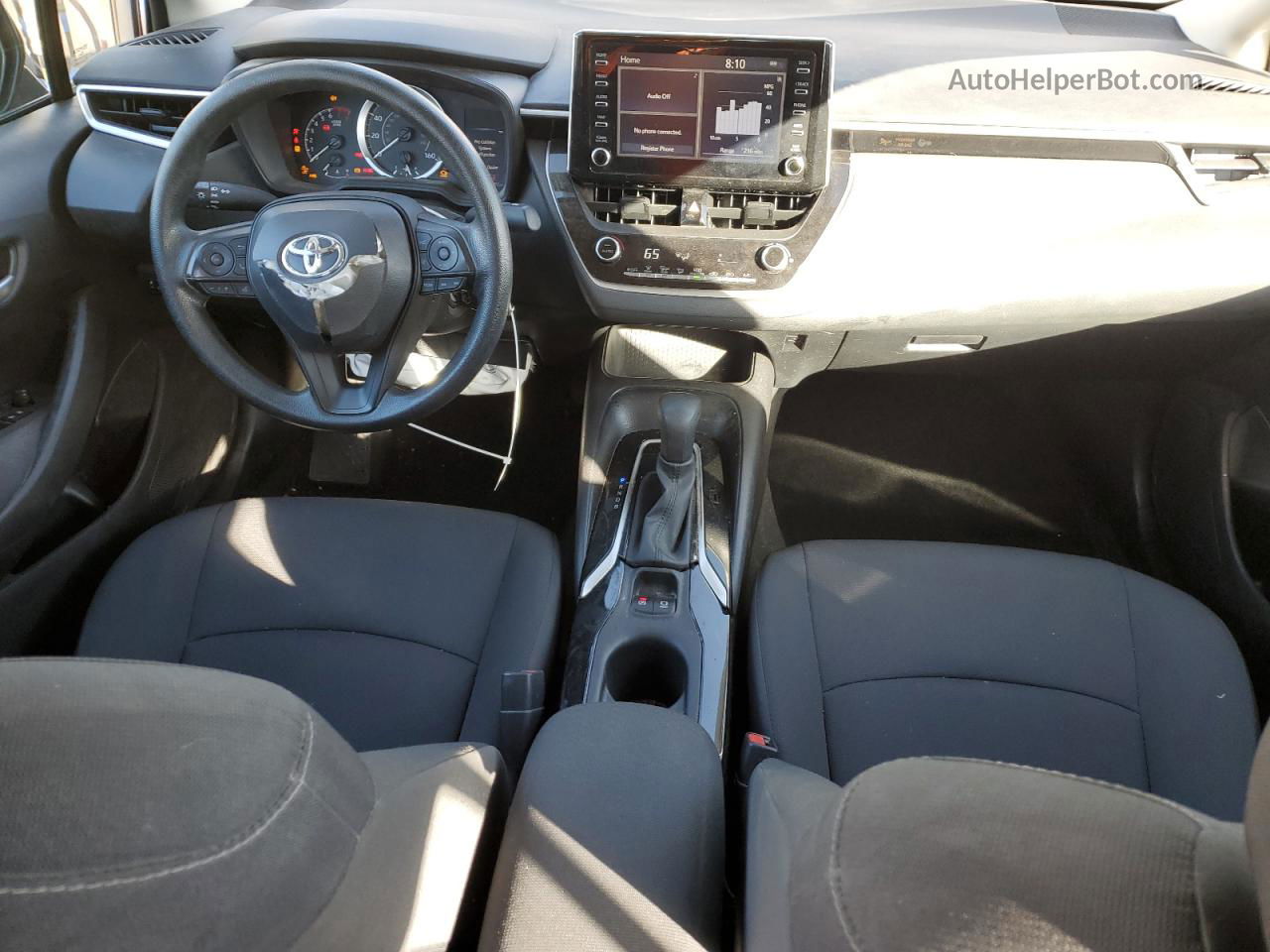 2020 Toyota Corolla Le Silver vin: 5YFEPRAE4LP067856