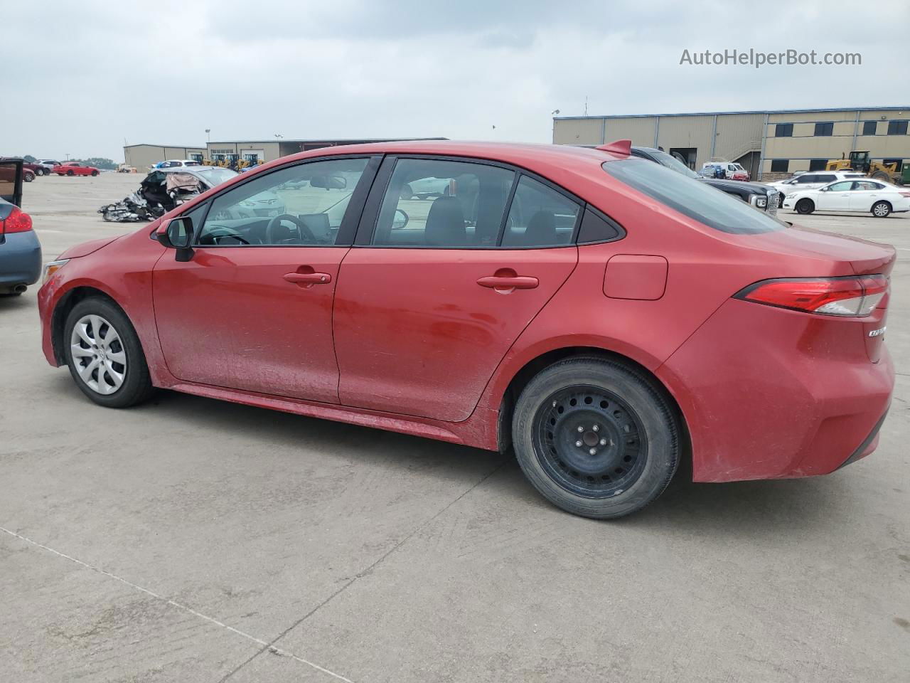 2020 Toyota Corolla Le Красный vin: 5YFEPRAE4LP094068