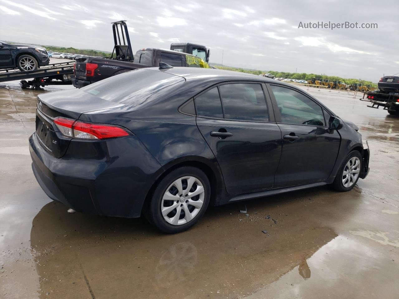 2020 Toyota Corolla Le Black vin: 5YFEPRAE5LP111590