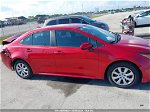 2020 Toyota Corolla Le Red vin: 5YFEPRAE6LP048242