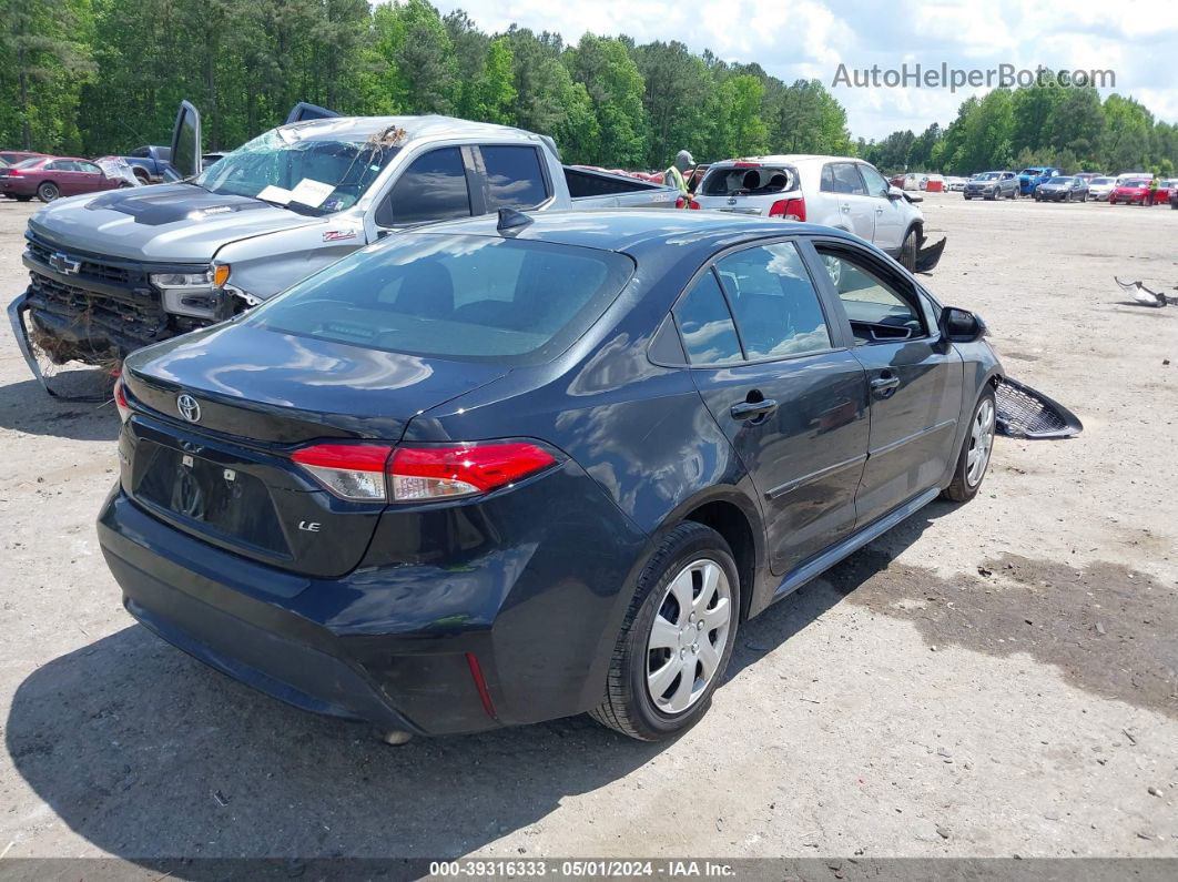 2020 Toyota Corolla Le Black vin: 5YFEPRAE6LP078051