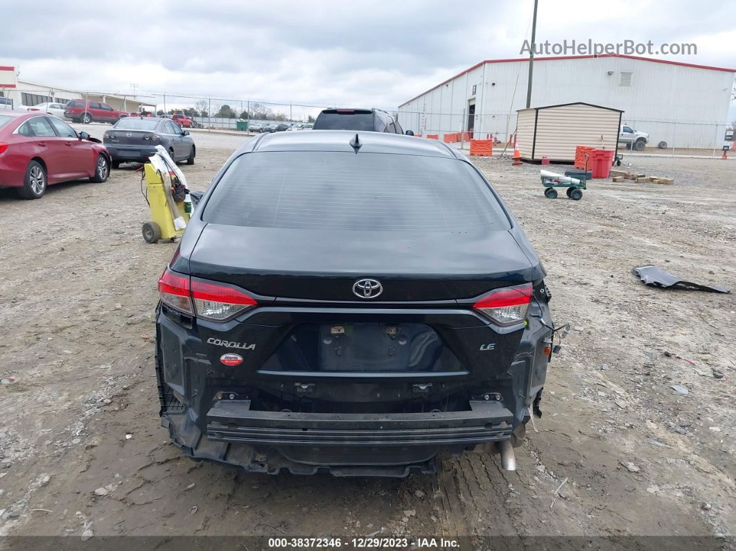 2020 Toyota Corolla Le Black vin: 5YFEPRAE6LP079118