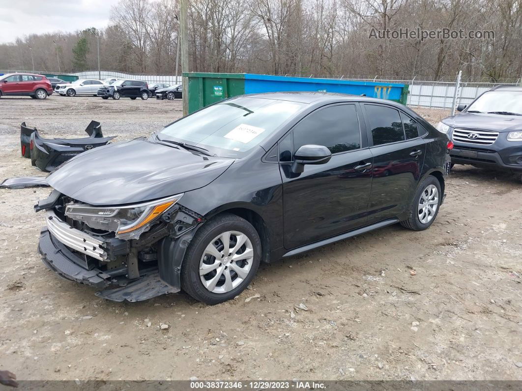 2020 Toyota Corolla Le Черный vin: 5YFEPRAE6LP079118