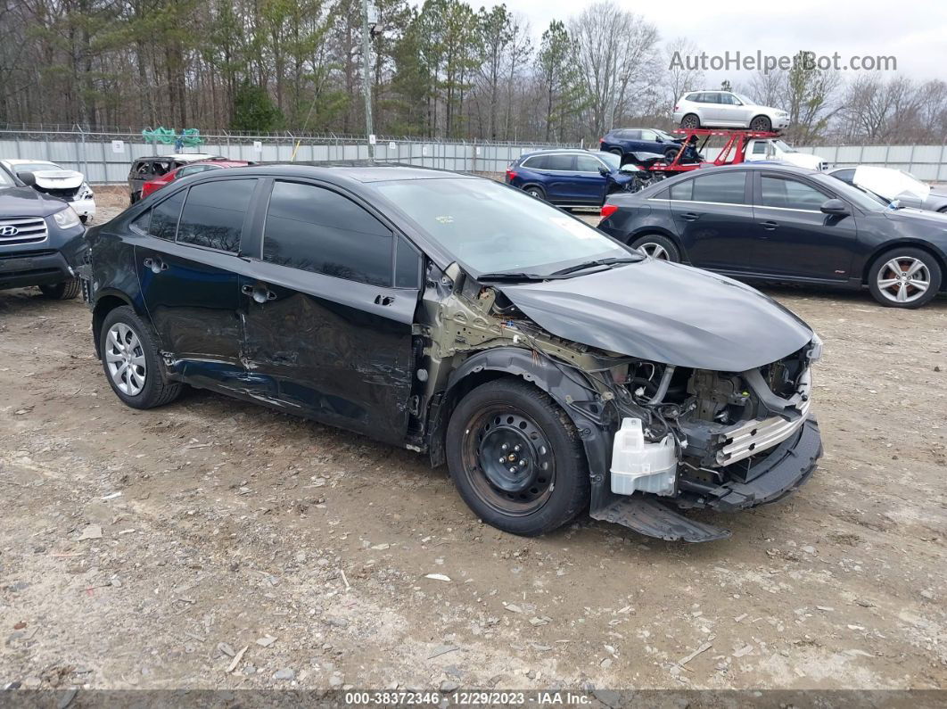 2020 Toyota Corolla Le Black vin: 5YFEPRAE6LP079118