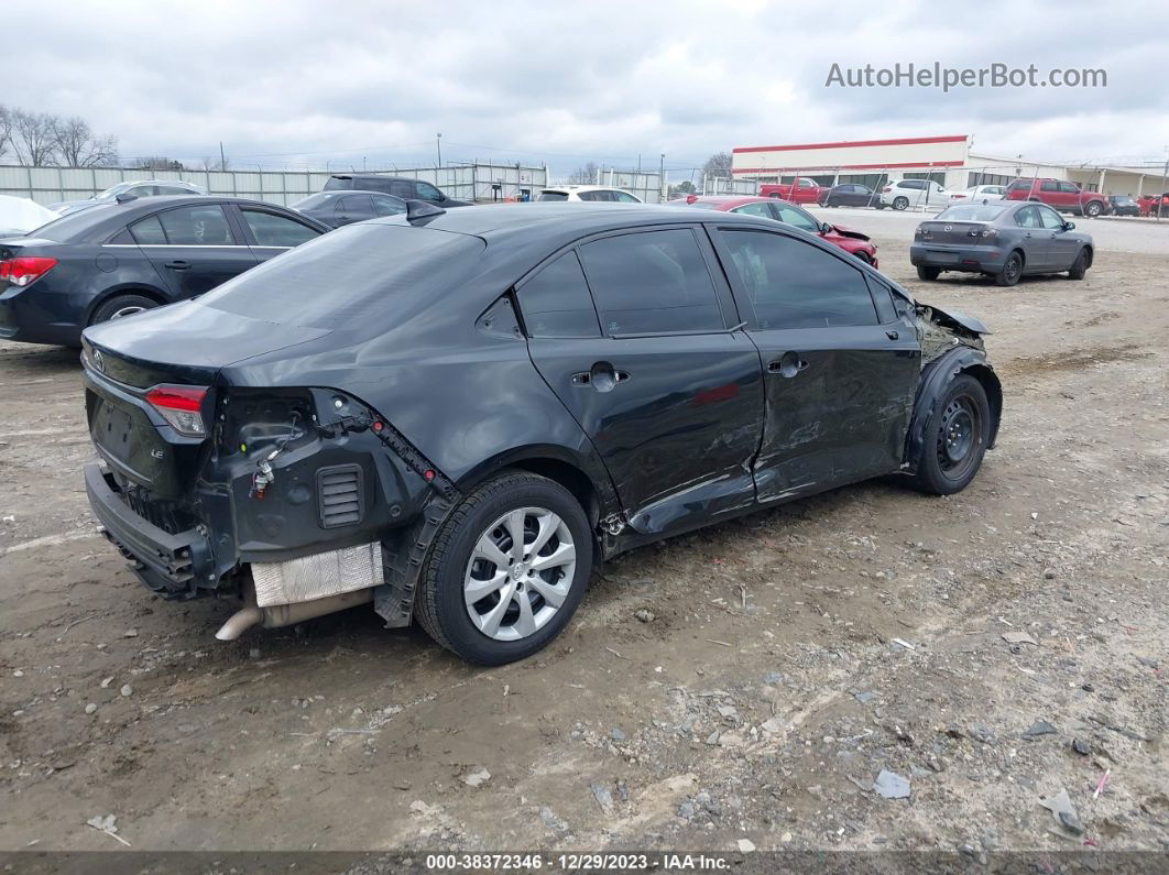 2020 Toyota Corolla Le Черный vin: 5YFEPRAE6LP079118