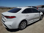 2020 Toyota Corolla Le White vin: 5YFEPRAE6LP113400