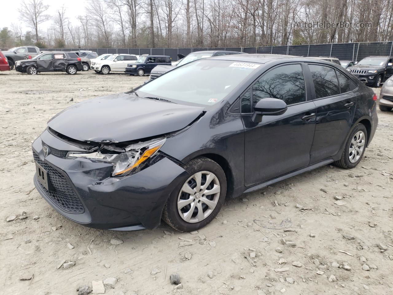 2020 Toyota Corolla Le Black vin: 5YFEPRAE6LP123537