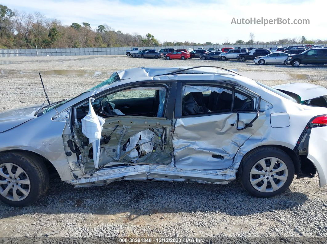 2020 Toyota Corolla Le Silver vin: 5YFEPRAE6LP128365