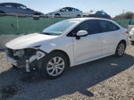 2020 Toyota Corolla Le White vin: 5YFEPRAE6LP136935