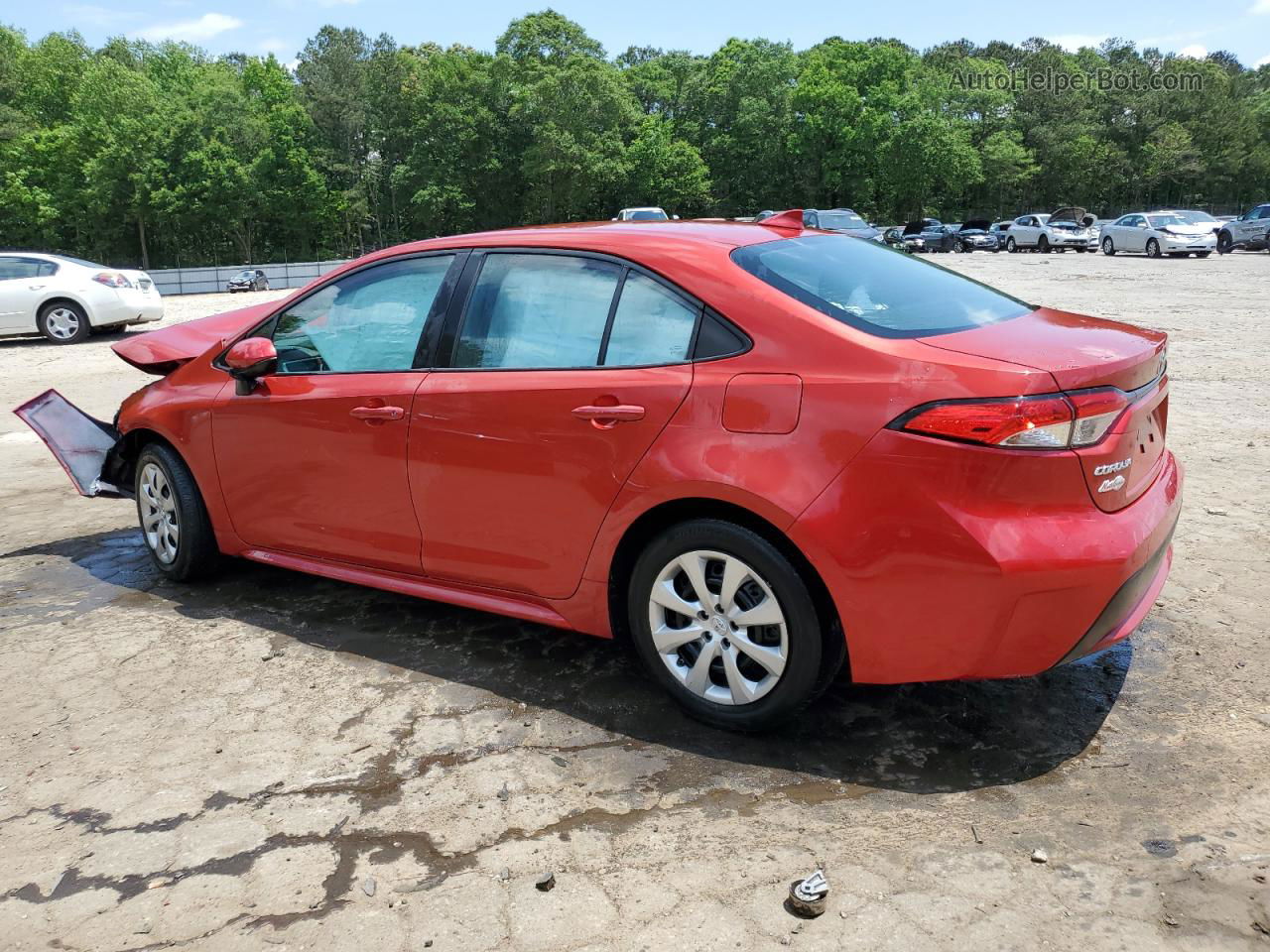 2020 Toyota Corolla Le Red vin: 5YFEPRAE7LP036195