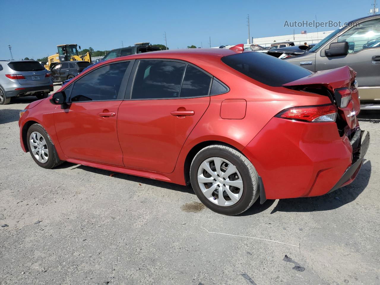 2020 Toyota Corolla Le Red vin: 5YFEPRAE7LP045706